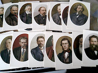 Отдается в дар Сборник почтовых карточек «Портреты писателей»